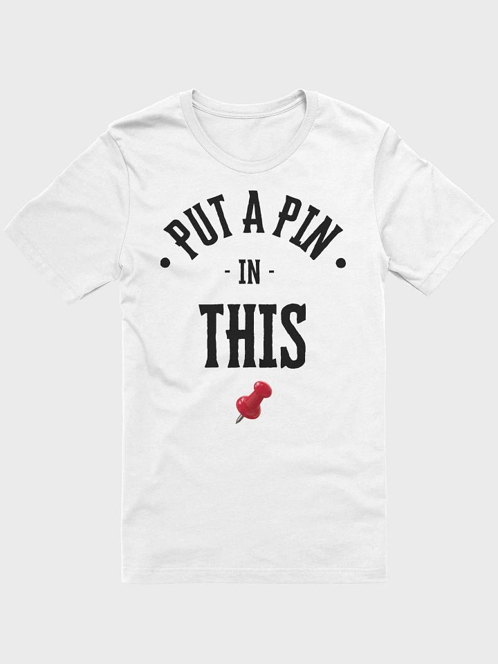 Put A Pin In This T-Shirt Low Pin Front Logo product image (15)