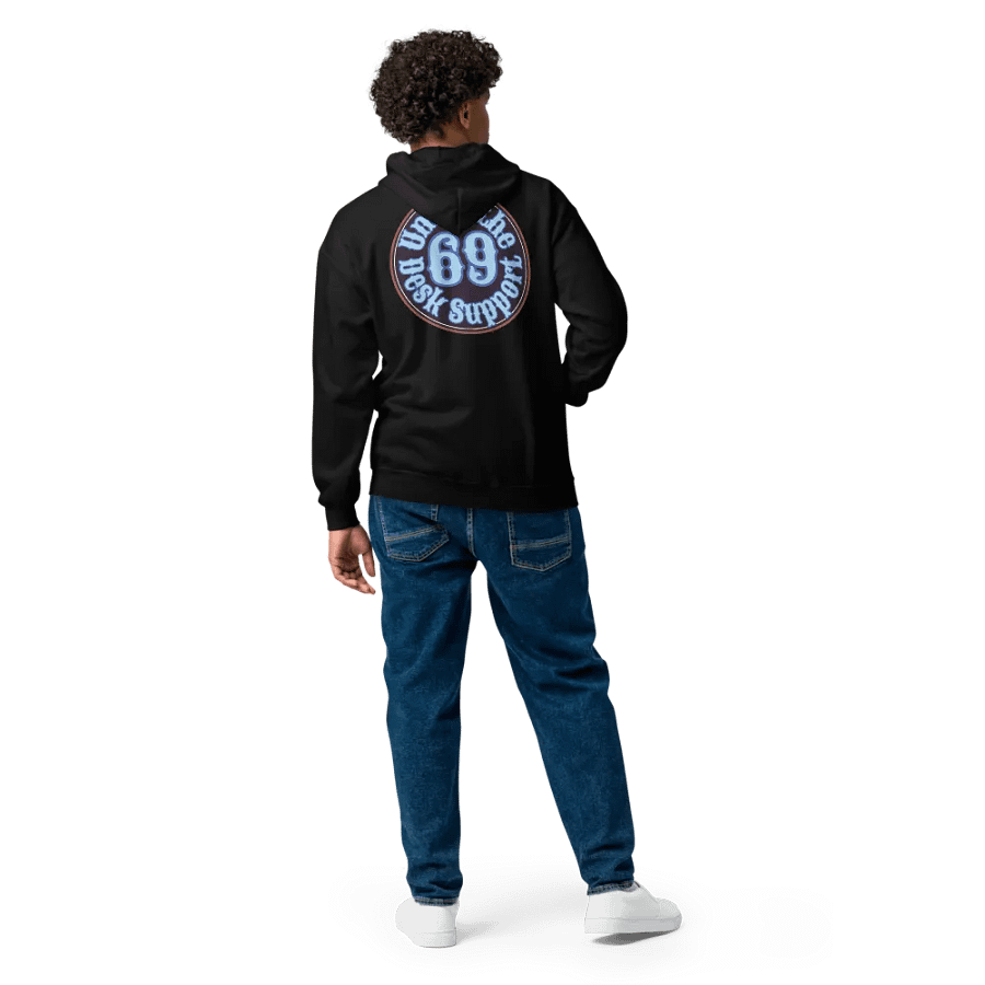 Desk Support Zip Hoodie product image (9)
