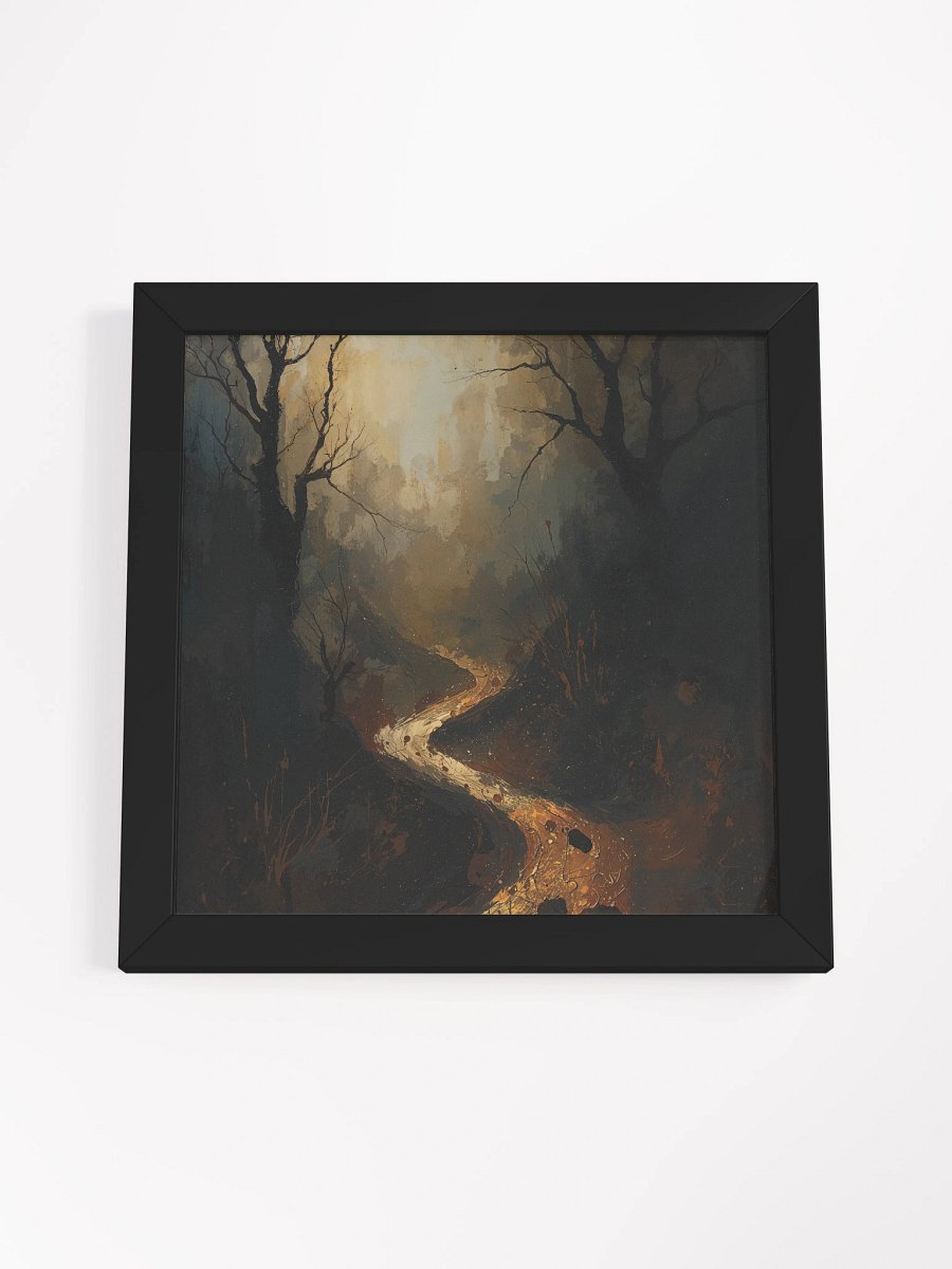 The Golden Path Framed Print product image (19)