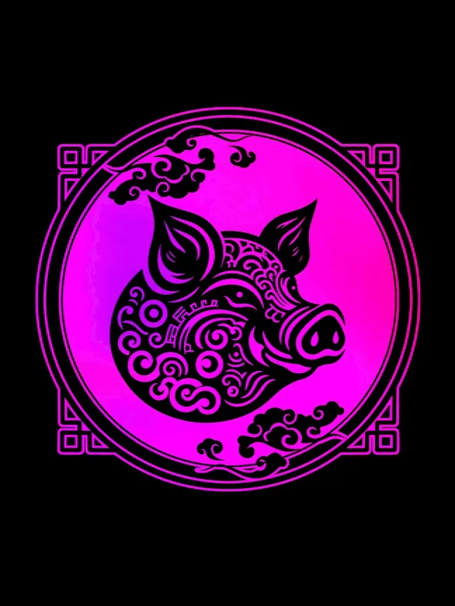 Year of The Pig [13x13] product image (1)