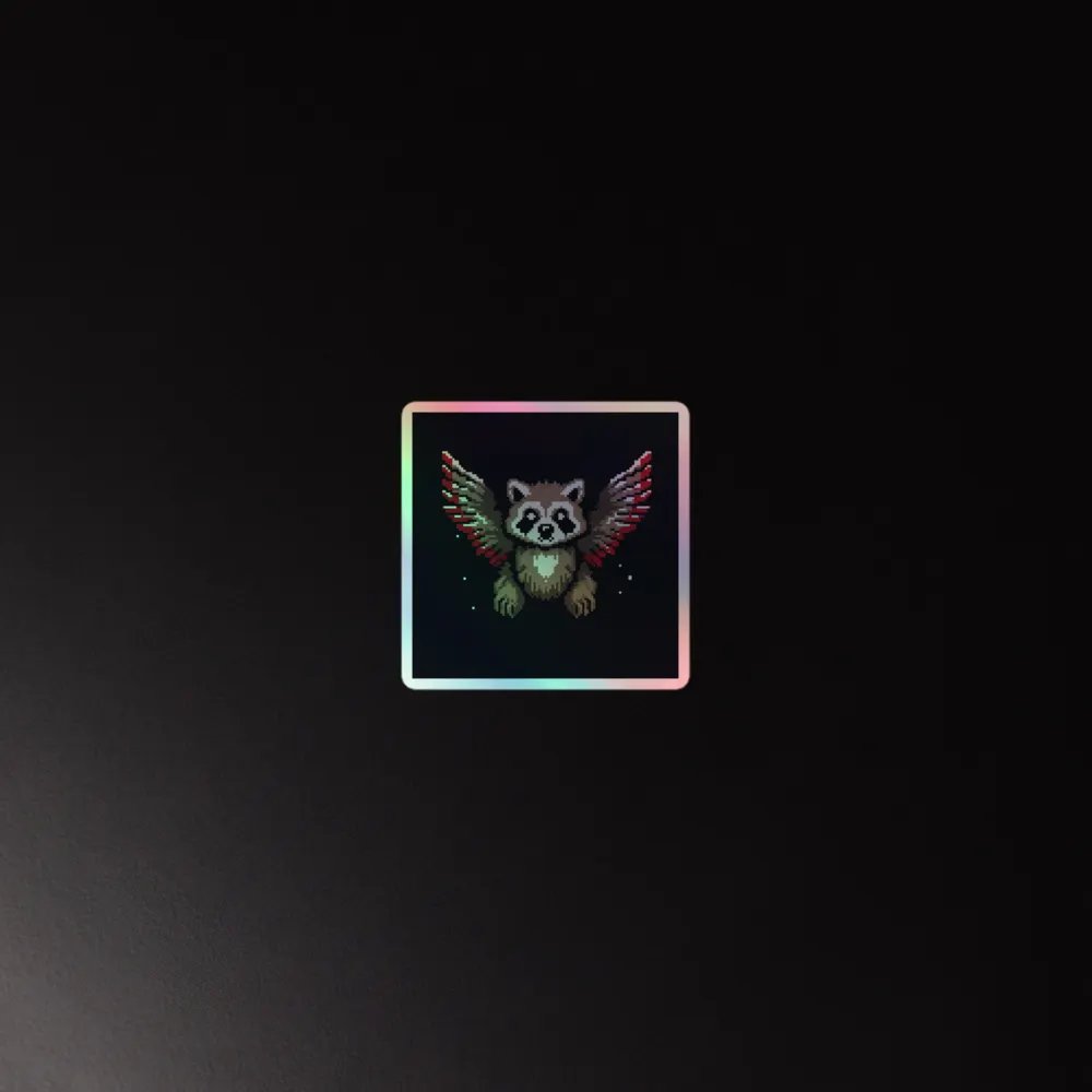 Native Nizzleton Holographic Sticker product image (2)