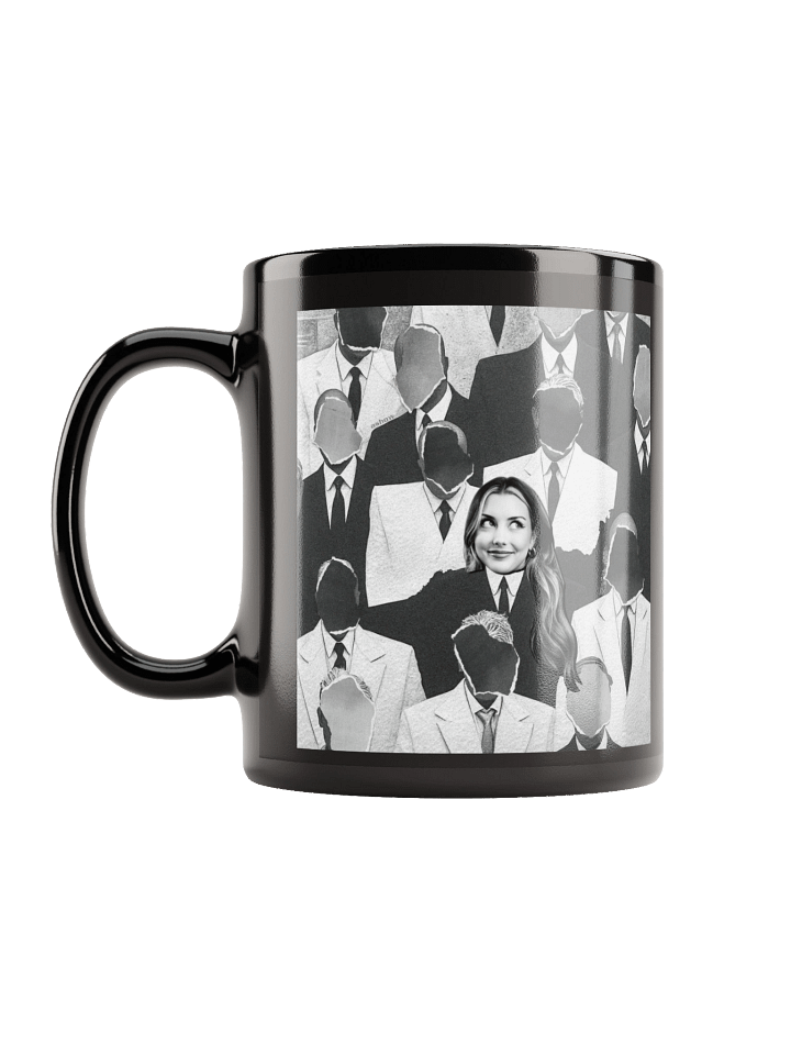 Rebuttal Podcast Black Glossy Mug product image (2)