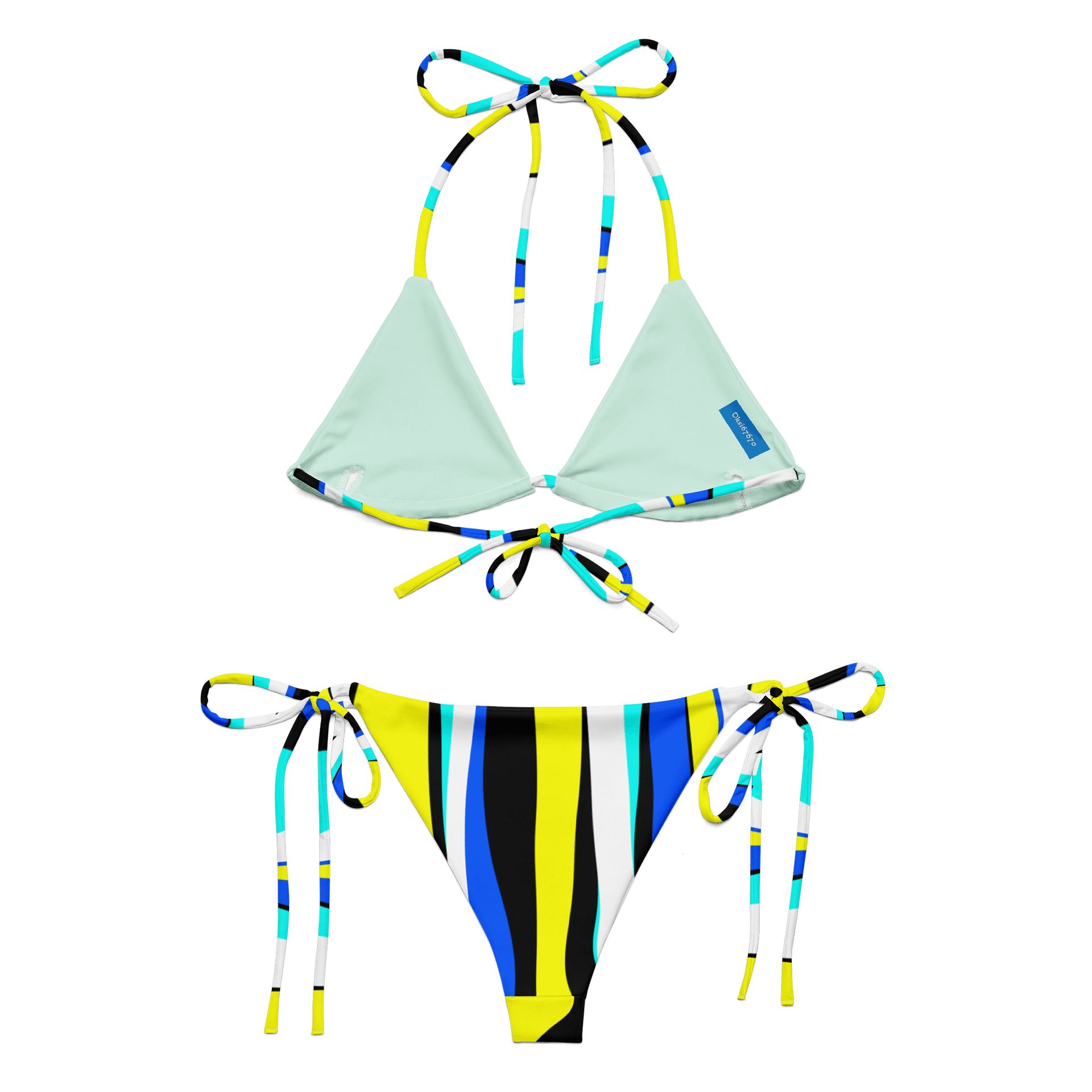 Ripple Effect Recycled Bikini Set product image (2)