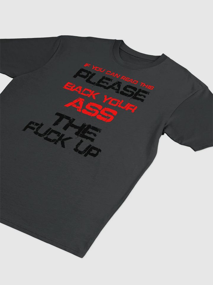 Bold Statement Tee - 'Back Your Ass Up' product image (2)