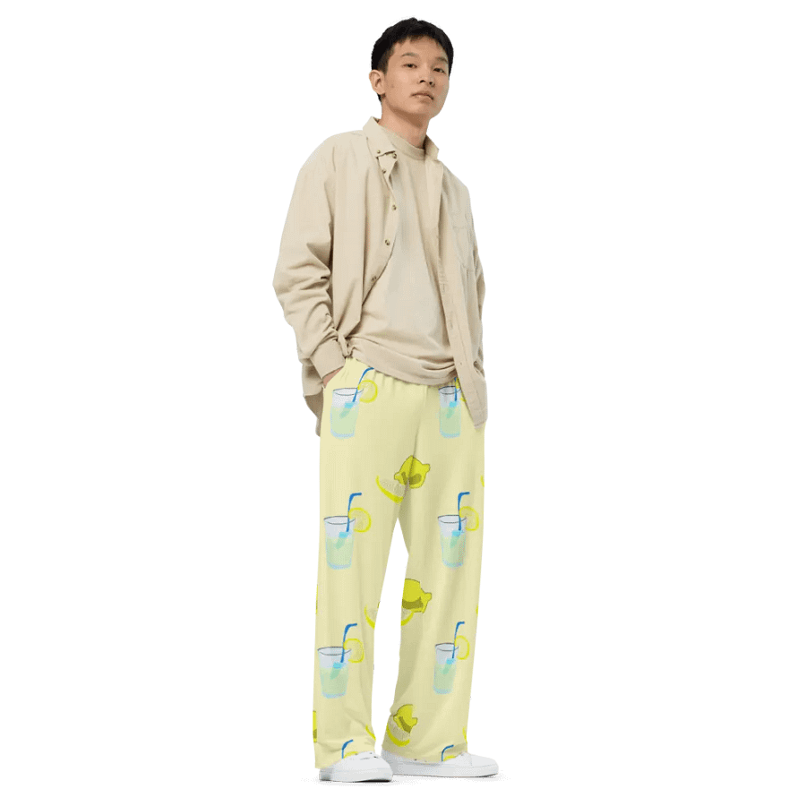 Lemonade Polkadots Wideleg Pants product image (3)