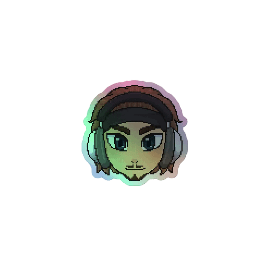 Holographic Cush Sticker product image (1)