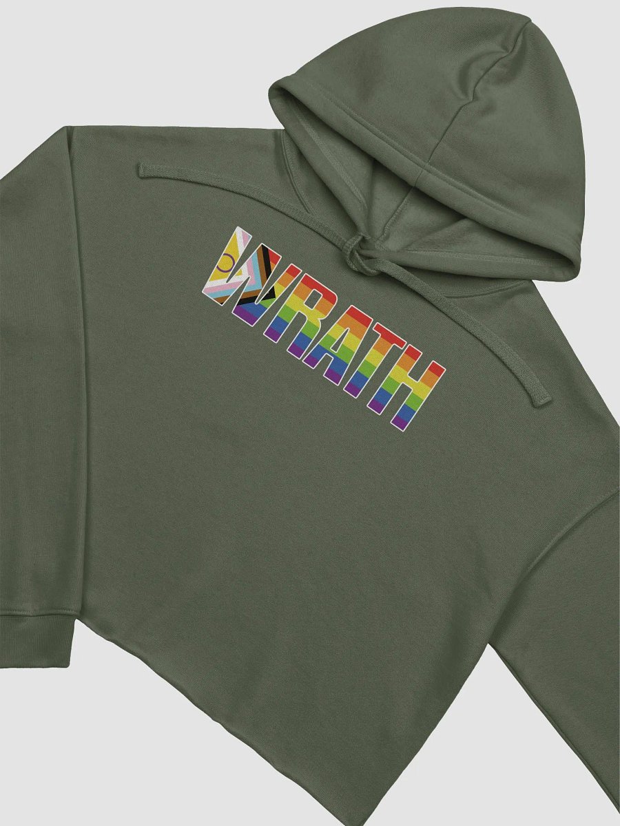 WRATH 2023 fleece crop hoodie product image (4)