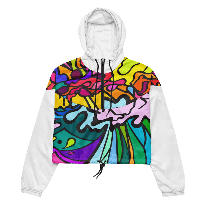 Urban Explorer Mesh Windbreaker - Wave at Sunset product image (3)