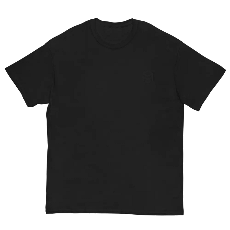 MathManEU Logo T-Shirt - Embroidered (Black) product image (15)