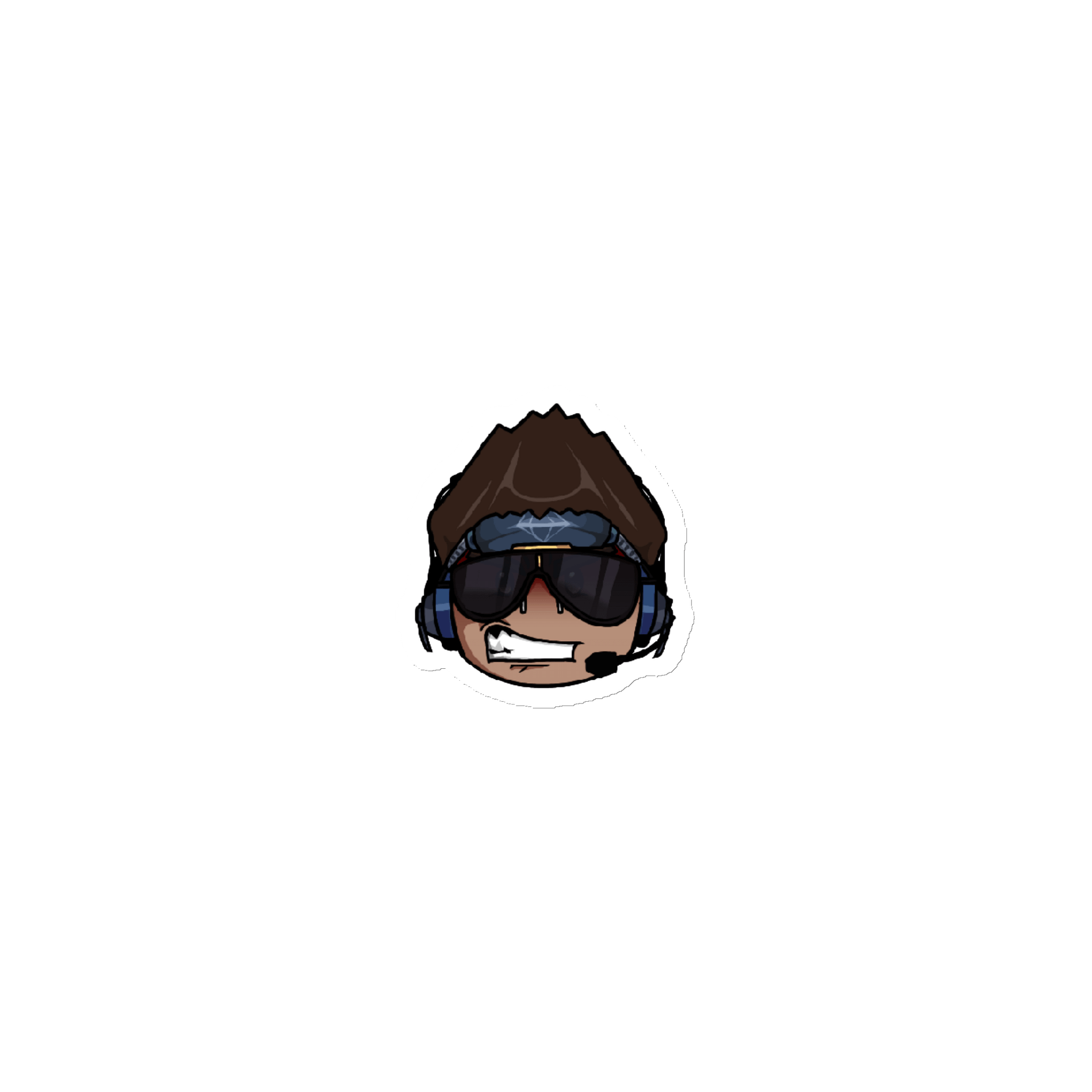 DarkSky RAGE Emoji Die-Cut Magnets product image (1)