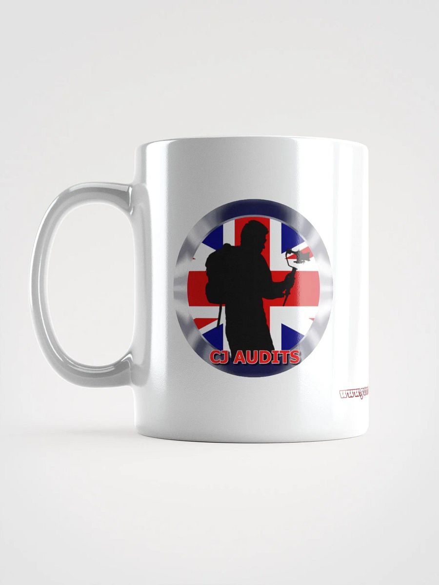 CJ AUDITS UNION JACK WHITE MUG product image (6)