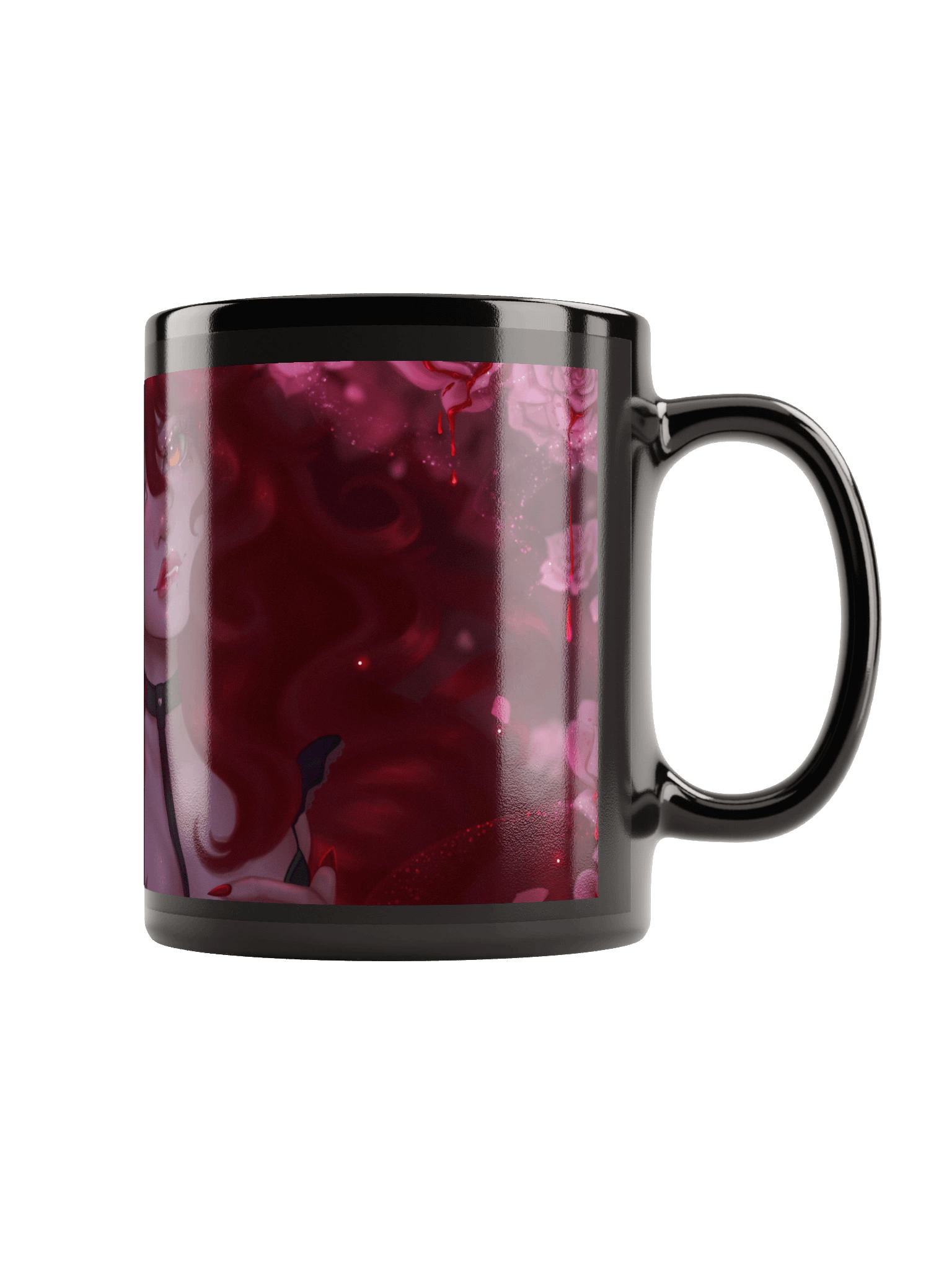 Nixi's Bloody Roses Mug (NightMode) product image (3)
