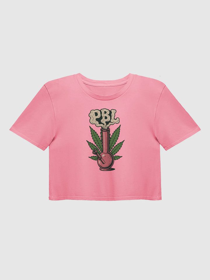 Pink Bong Ladies Cropped T-Shirt product image (6)