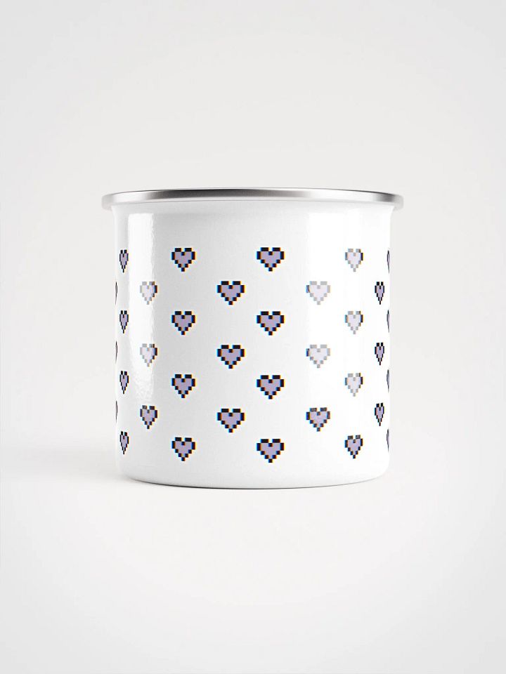 Tiny Hearts Enamel Mug product image (2)