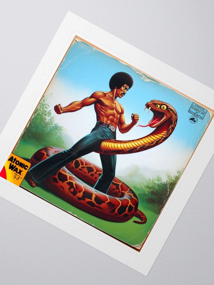 Kung Fu D*ck The Sticker product image (4)