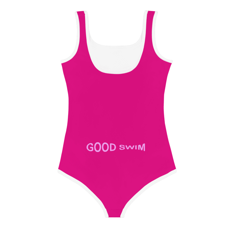 Good Swim Pink on Fuxia Kids Swimsuit product image (4)