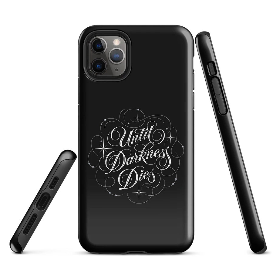 Until Darkness Dies (swirls design) iPhone Case product image (1)