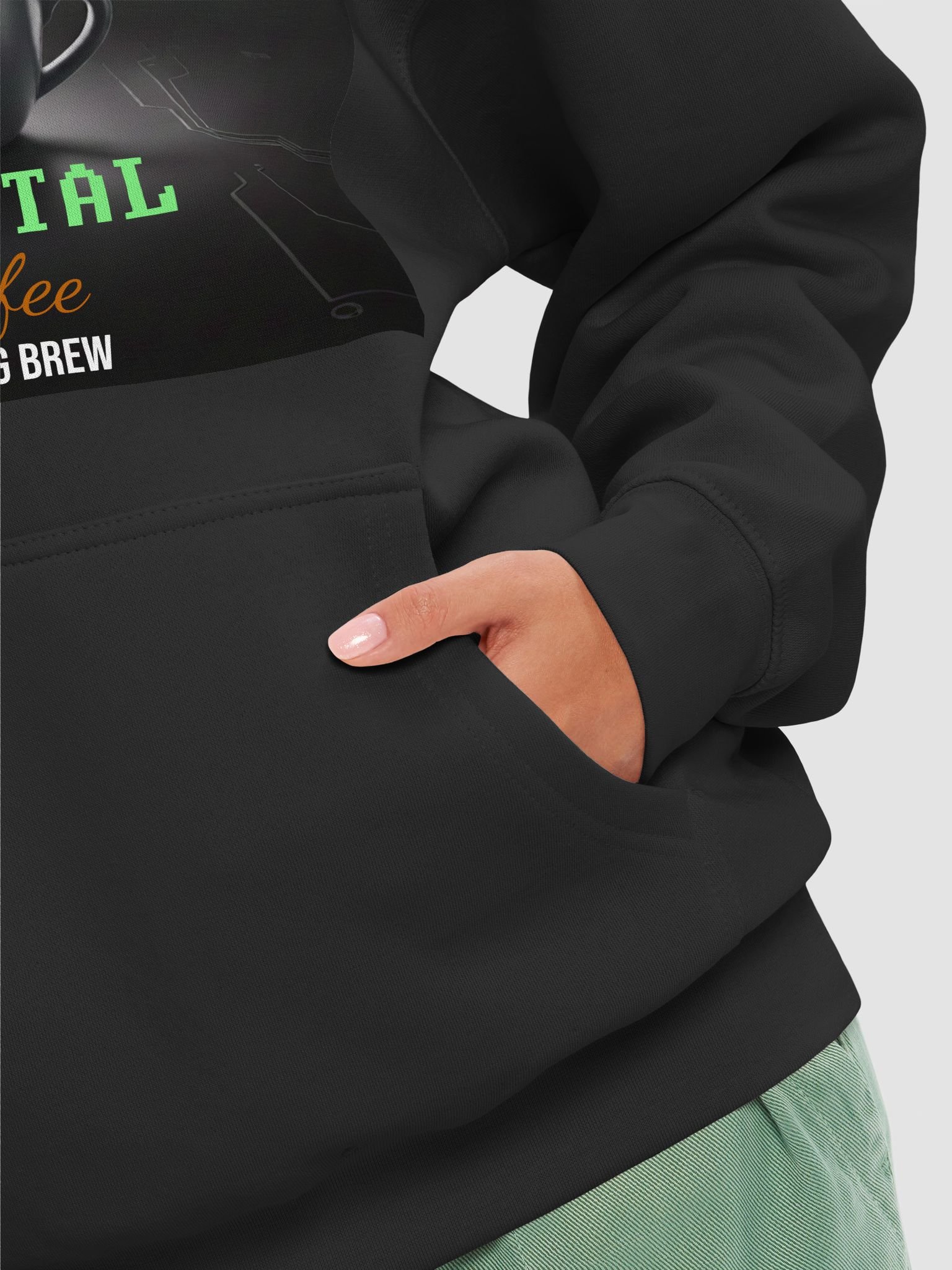 Digital Coffee Gaming Brew Hoodie product image (8)