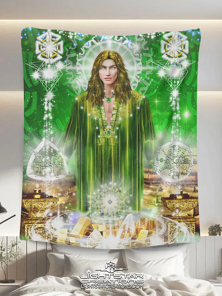 Enlightened Mastery Light-Tech Fleece Blanket product image (1)