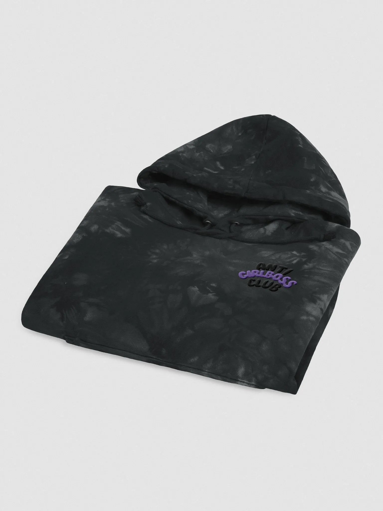 Anti GirlBoss Club Embroidered Tie-Dye Hoodie product image (4)
