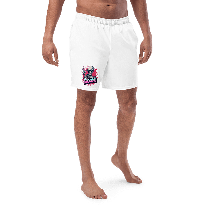 "It's All About The Boom" Swim Trunks product image (1)