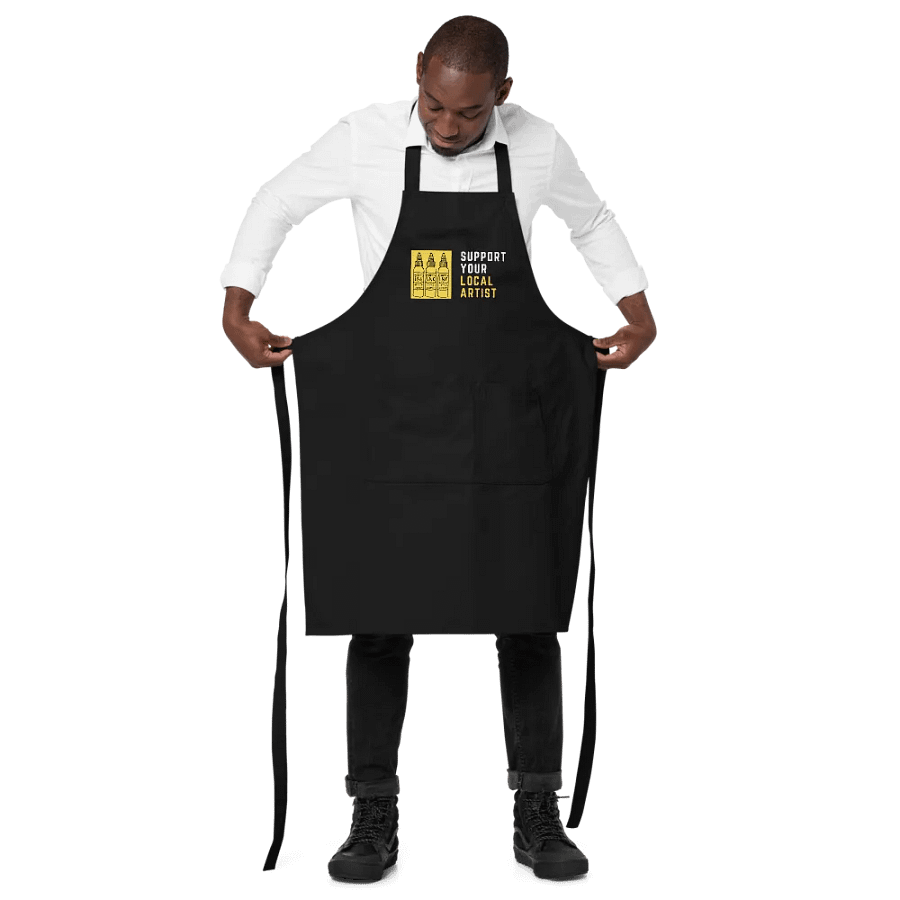 "Support Your Local Artist" Apron product image (2)