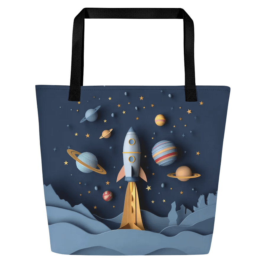 Space Themed Tote Bag product image (3)