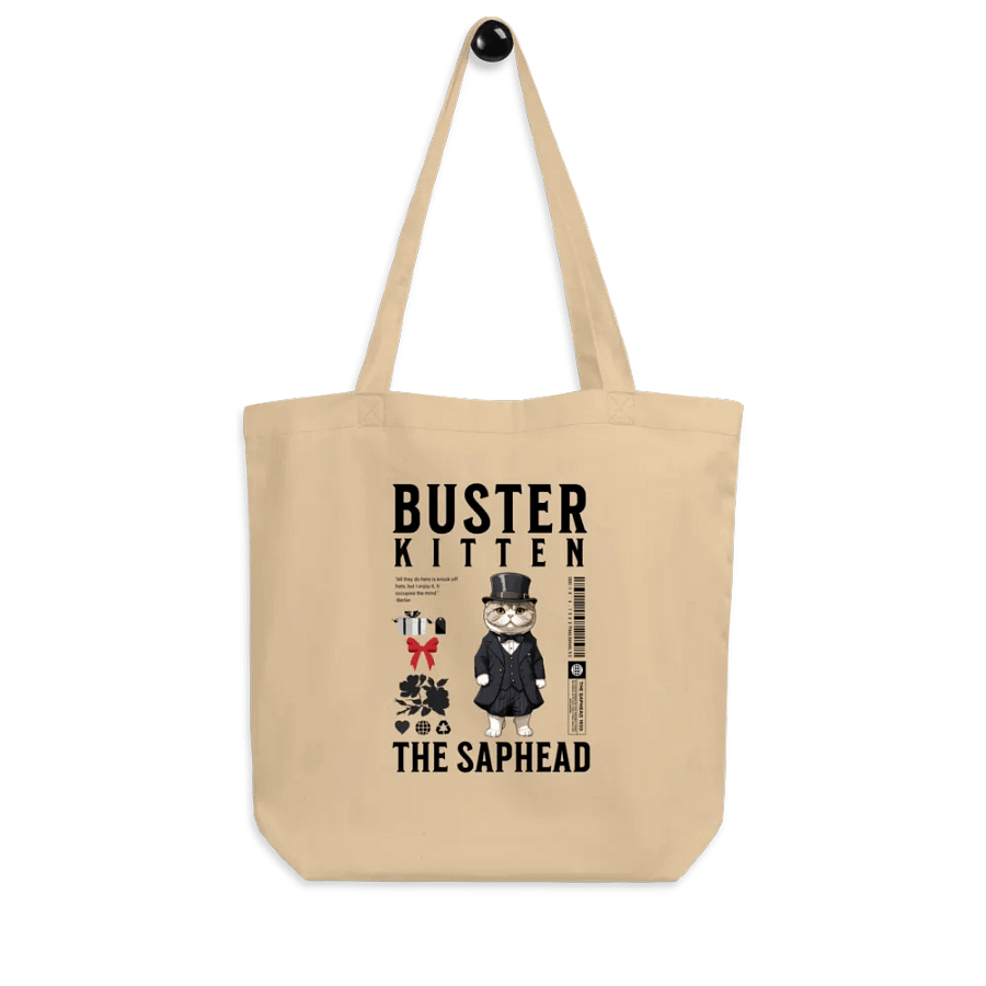 The Saphead - Buster Kitten - Eco Bag product image (6)