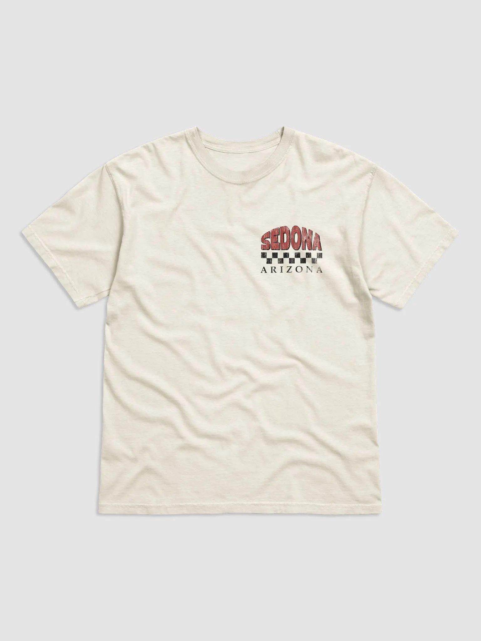 Sedona, Arizona T-Shirt (Backprint) | Grunge Western Desert Tee of a Desert Scene product image (15)