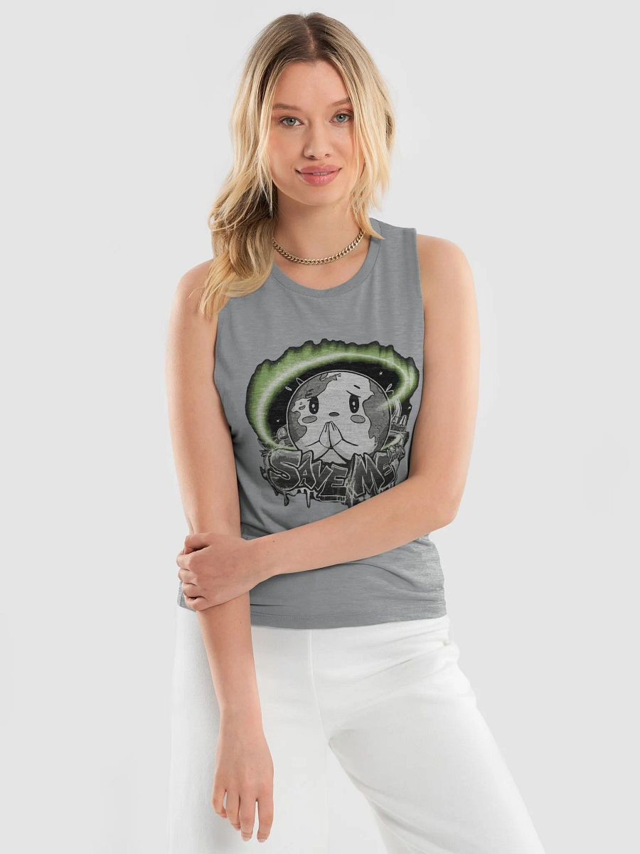 Save Me Women's Flowy Muscle Tank – Empower Change in Style product image (1)