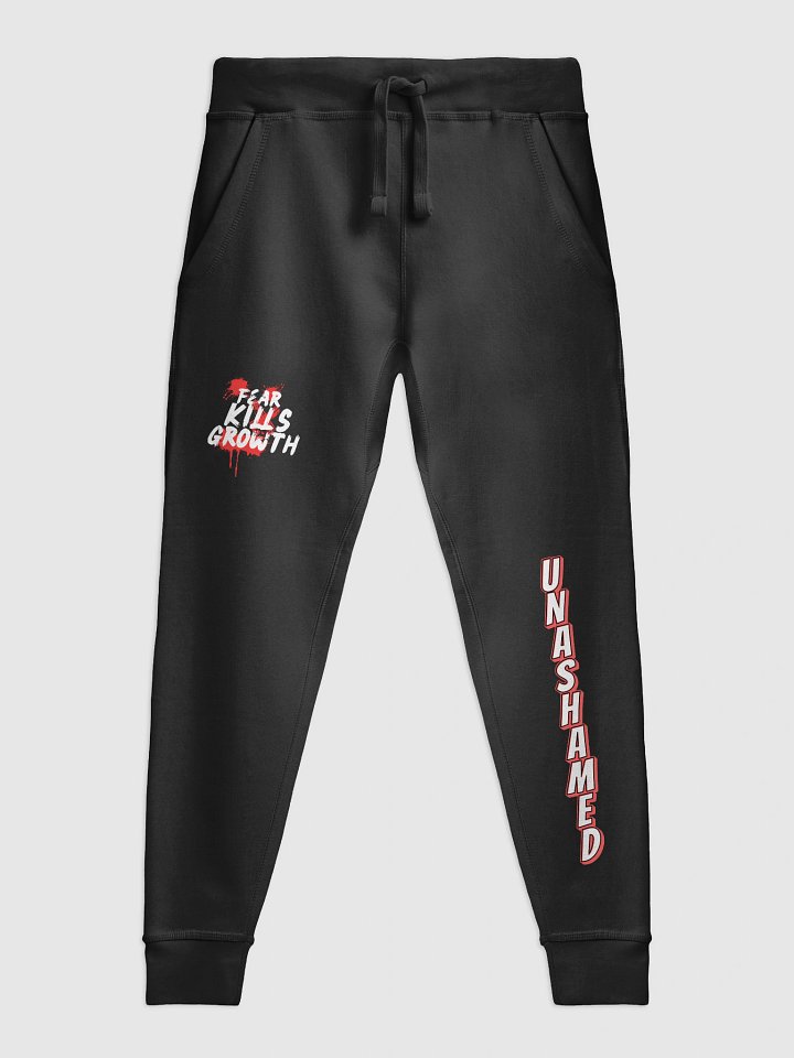 Fear Kills Growth Joggers – Unisex Lane Seven fit, Unashamed Leg Print product image (1)
