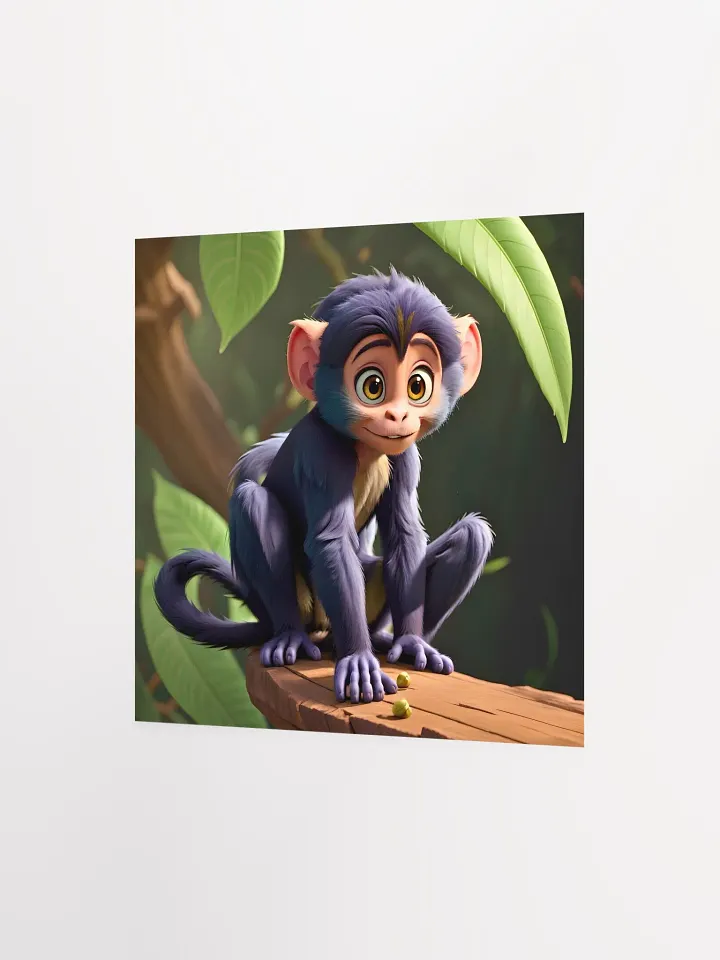 Endangered Species - Mexico - Spider Monkey Poster product image (2)