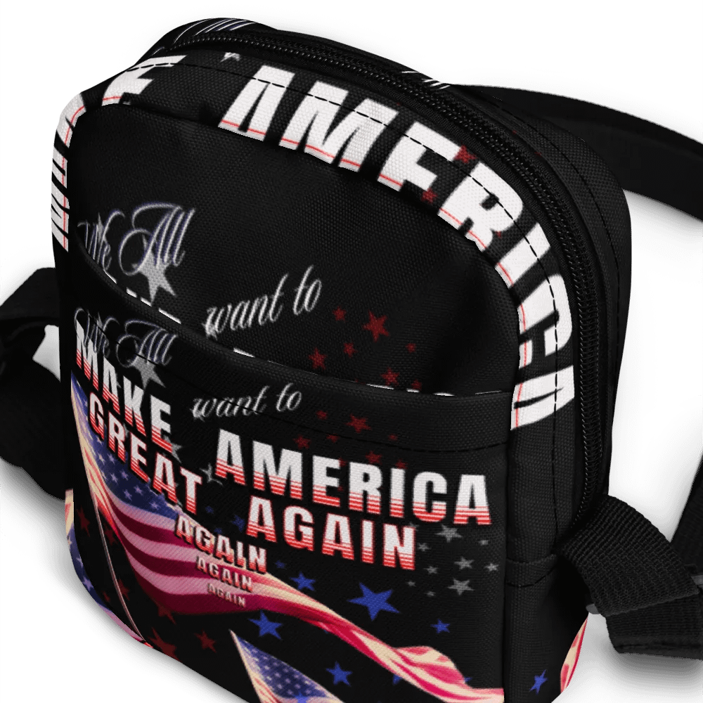 American Dream All-Over Crossbody Bag Trump moms dads friends product image (10)