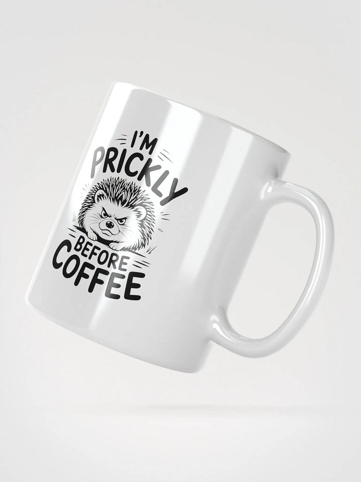 I'm Prickly Before Coffee Mug | Funny Hedgehog Mug product image (2)
