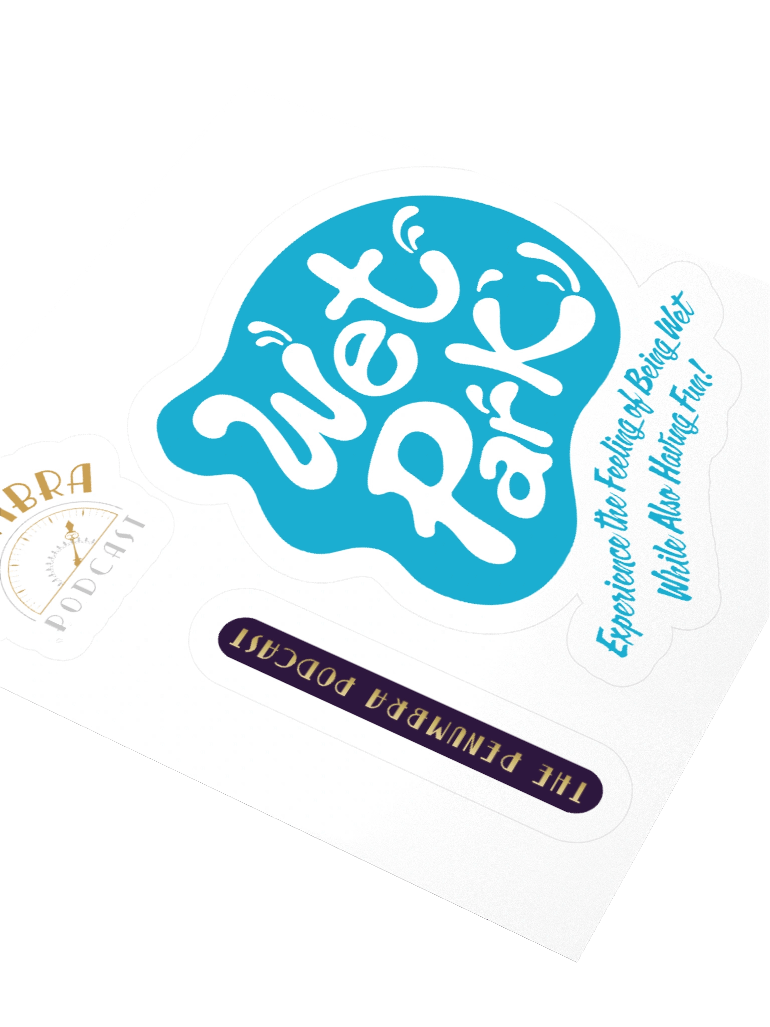 Wet Park Kiss-Cut Stickers product image (3)