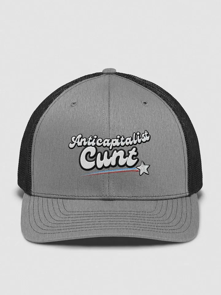 ANTICAPITALIST C*NT 3D 112 trucker hat product image (2)