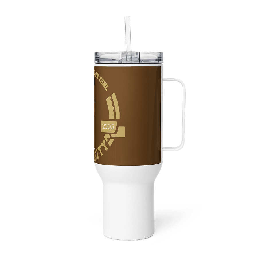 Beautiful Brown Girl University Travel Mug product image (7)