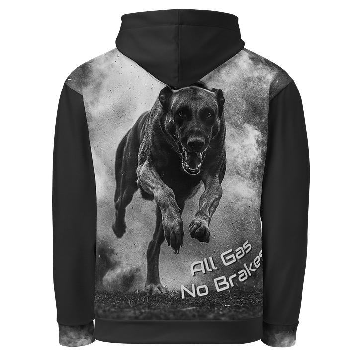 All Gas No Brakes - Premium Adult Unisex All Over Print Hoodie product image (1)