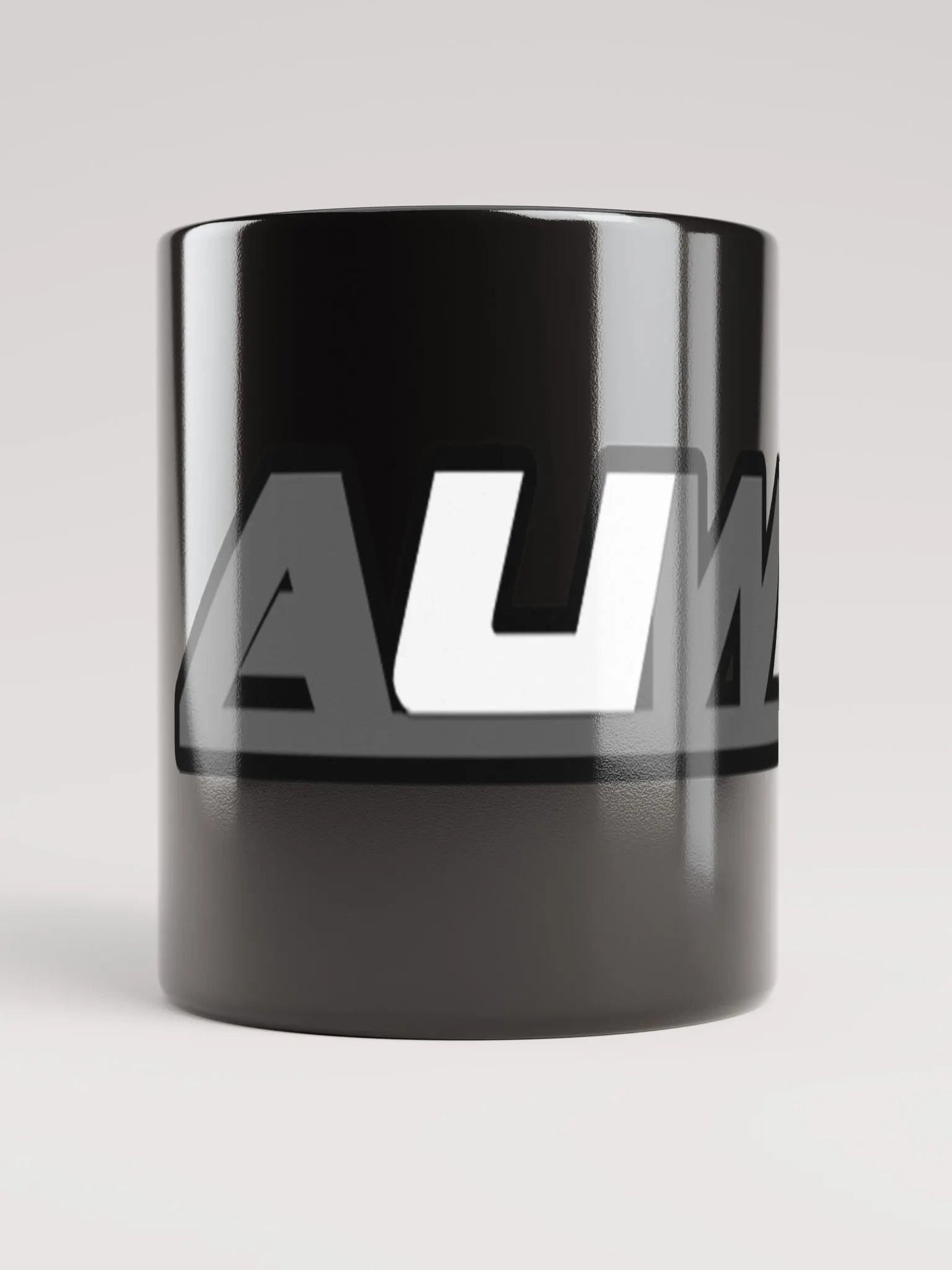AUW Basic Black Glossy Mug product image (2)