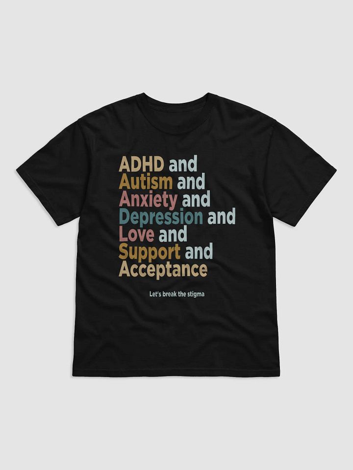 Let's Break The Stigma T-shirt product image (1)