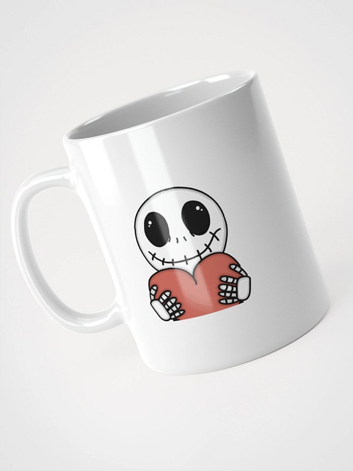 jack skellington heart white mug product image (1)