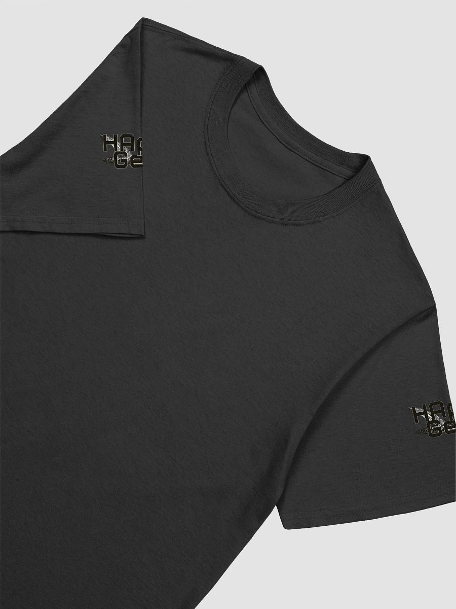 Stay Strong - Unisex Softstyle T-Shirt - Black HApex Gear White Logo product image (3)