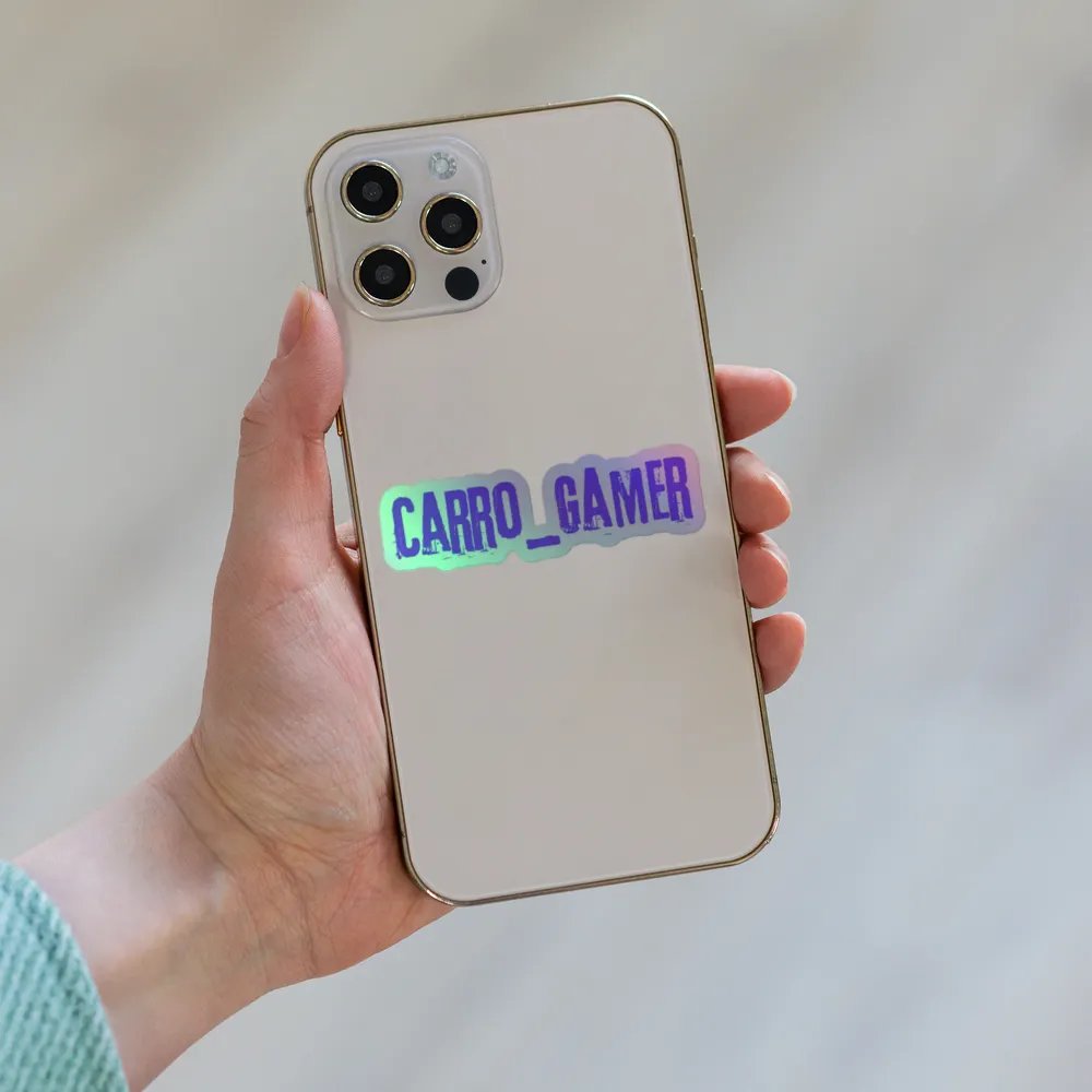 CARRO_gamer Holographic Sticker Sheet product image (8)