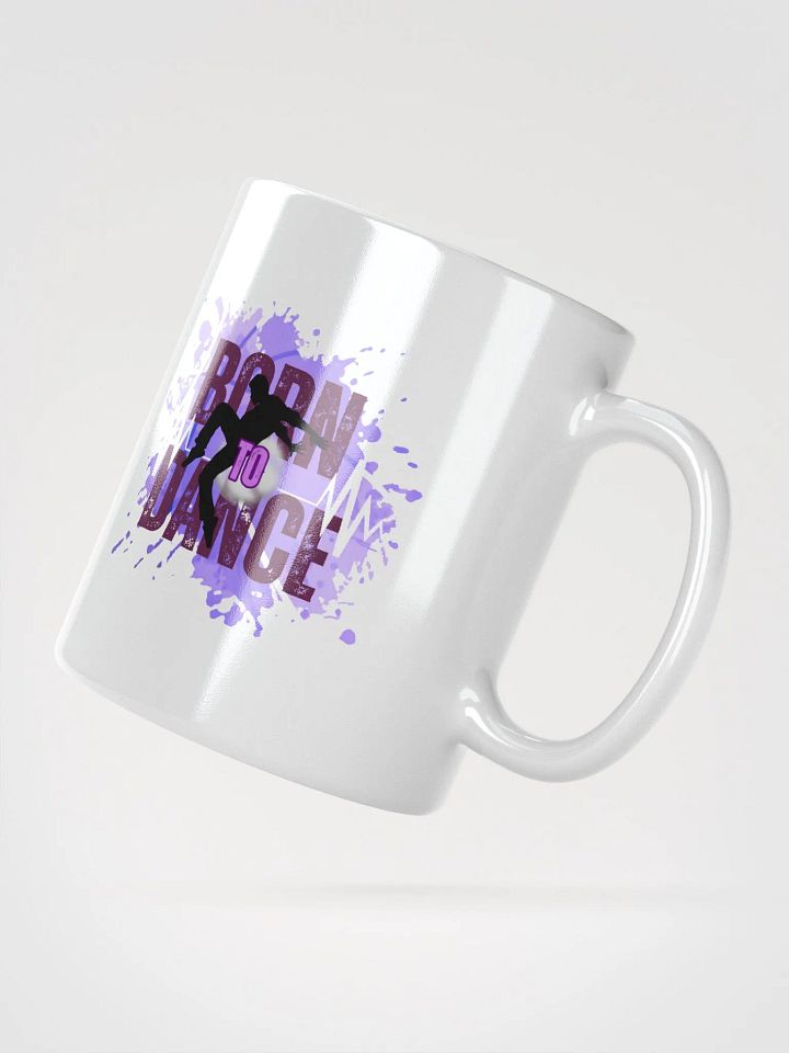 Born to Dance His Silhouette + Rainbow Create Greatness Mug product image (6)