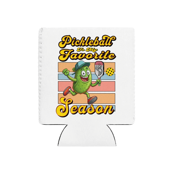 Pickleball Is My Favorite Season Coozie Can Cooler product image (1)