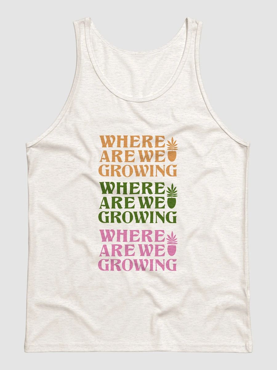 Where Are We Growing Repeating Pattern Tank product image (2)