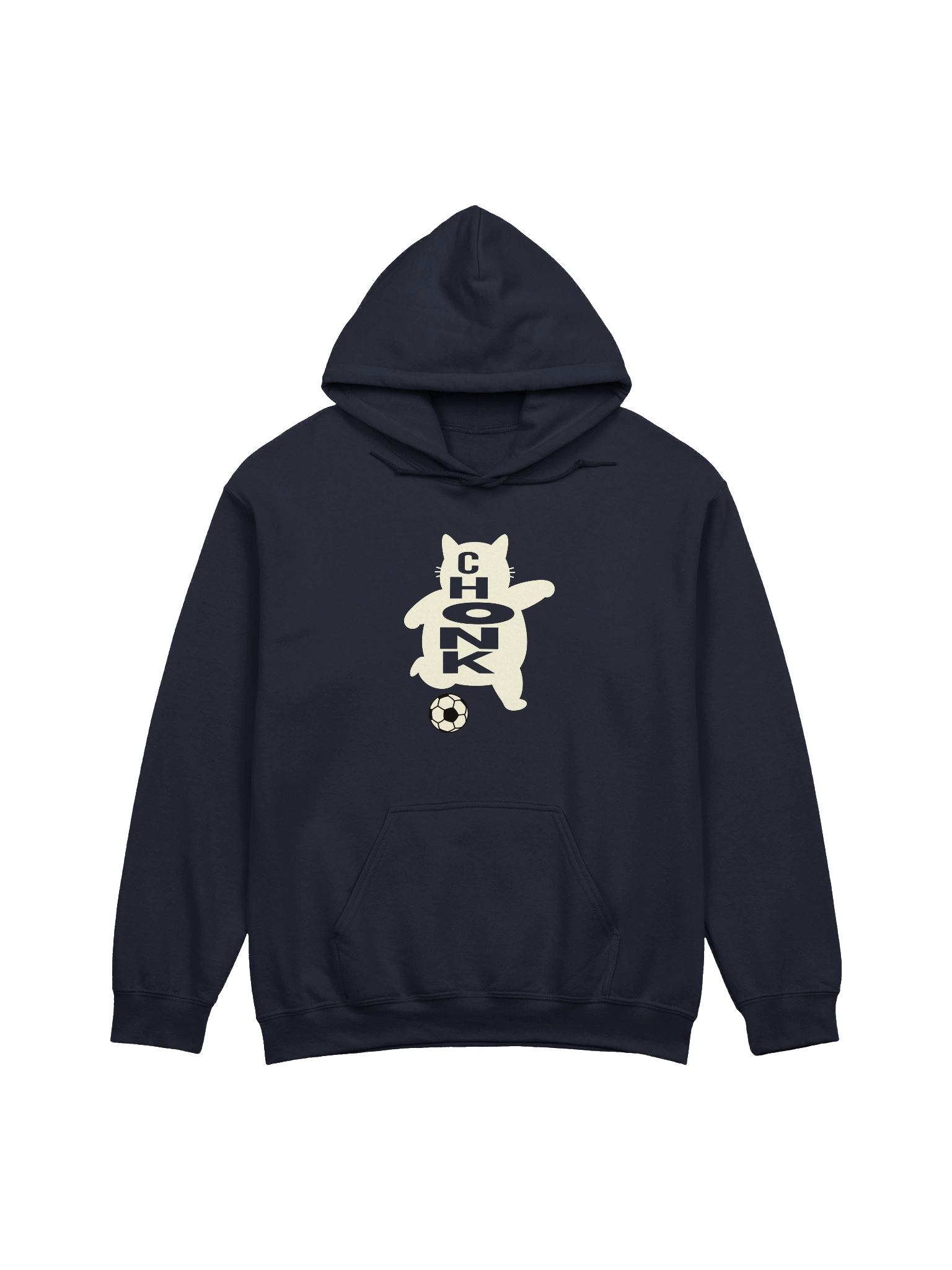 Soccer Chonk Cat - Unisex Adult Heavy Blend Hoodie product image (1)