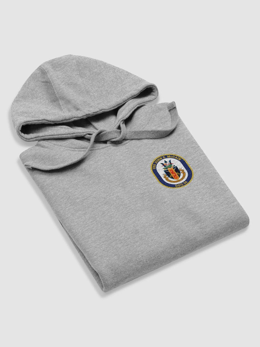 USS John S. McCain DDG 56: Hooded Sweatshirt product image (44)