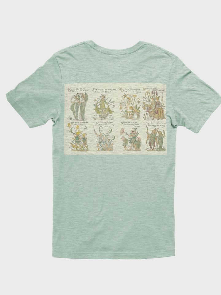 Flora’s Feast Botanical Art T-Shirt – Vintage Flowers Reimagined by Dr. Mac Garden Style product image (15)