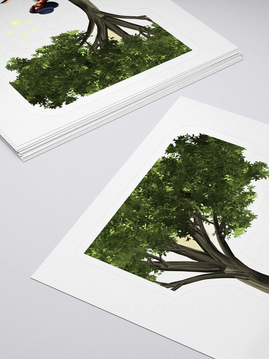 Summertime Reading By The Moon Sticker product image (4)